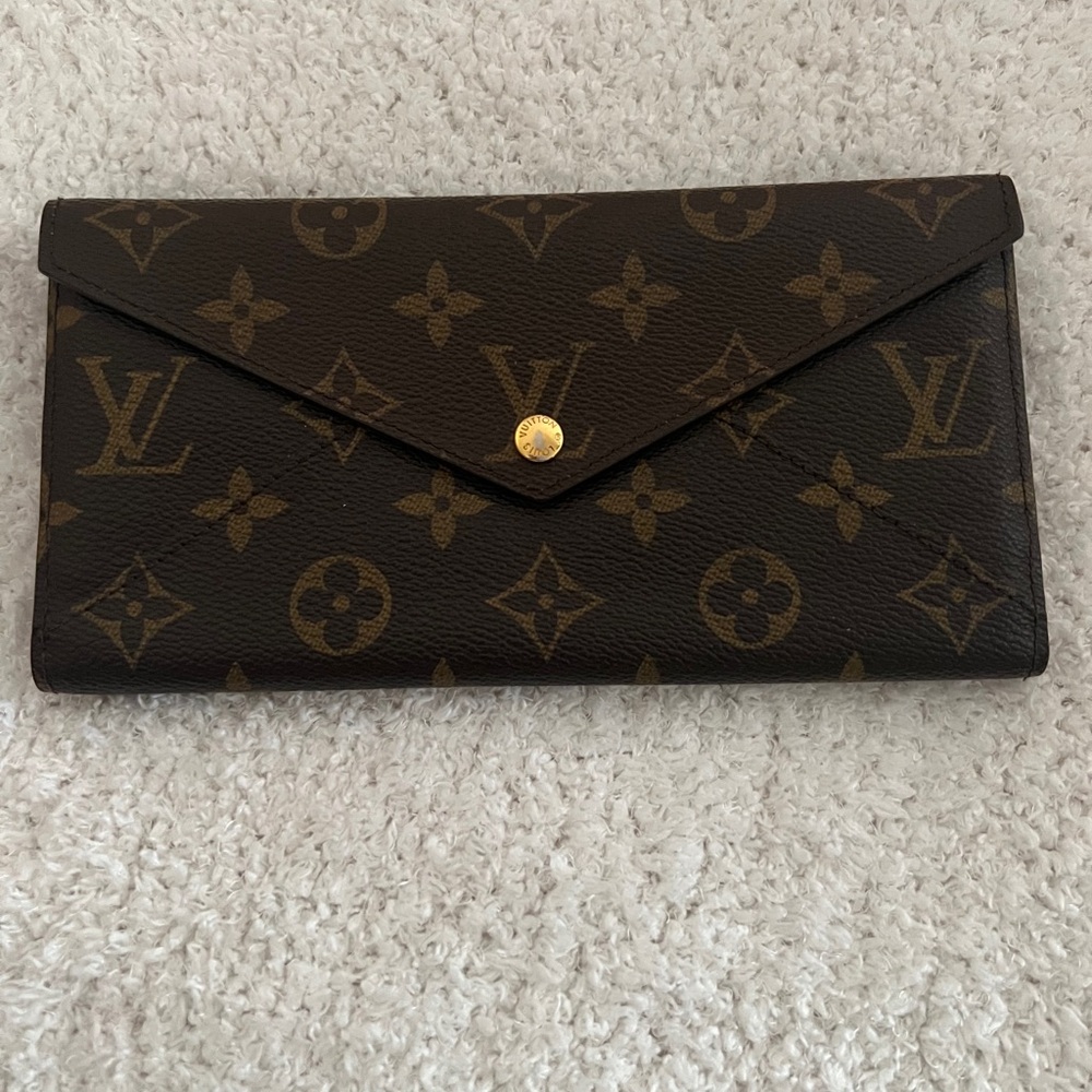 Louis Vuitton Origami Long Bifold Long Wallet Monogram Canvas